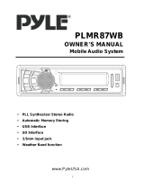 Pyle PLMR87WB Owner's manual