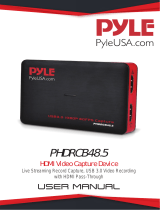 Pyle PHDRCB48.5 Owner's manual