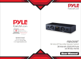 Pyle PSBV200BT Wireless BT Soundbar Speaker System User manual