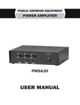 PyleHome PMSA20 Owner's manual