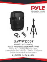 Pyle EUPPHP155ST Owner's manual