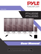 Pyle PTVLED32 Owner's manual