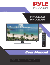 Pyle PTVDLED22 Owner's manual