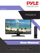 Pyle PTVLED15.5 User manual