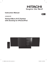 Hitachi AXM845E User manual