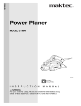 Maktec MT190 User manual