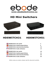 Ebode HDSWITCH31 User manual