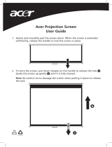 Acer Screen (M87-S01MW) User manual