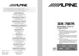 Alpine 3DE-7887R Owner's manual