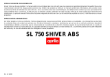 APRILIA SHIVER 750 ABS Owner's manual