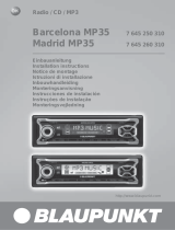 Blaupunkt BARCELONA MP35 Owner's manual