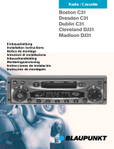 Blaupunkt Boston C31 Owner's manual