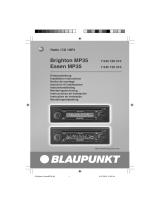 Blaupunkt BRIGHTON MP35 Owner's manual