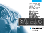 Blaupunkt montreal rcm 169 Owner's manual