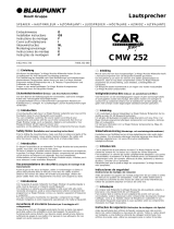 Blaupunkt CMW 252 MIDBASS CARMAGIC Owner's manual