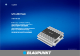 Blaupunkt GTA 200 FLASH Owner's manual