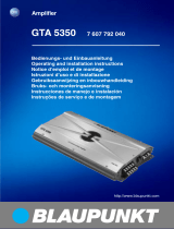 Blaupunkt GTA 5350 Owner's manual