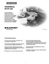 Blaupunkt HEIDELBERG RCM 126 Owner's manual