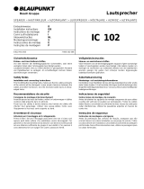 Blaupunkt IC 102 Owner's manual