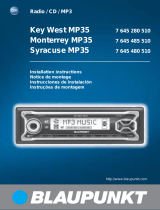 Blaupunkt SYRACUSE MP35 Owner's manual