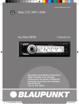 Blaupunkt KEY WEST MP38 Owner's manual