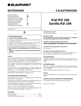 Blaupunkt KIEL RD 104 Owner's manual