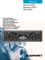Blaupunkt MODENA CD50 BLUE Owner's manual