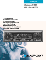 Blaupunkt MODENA CD51 Owner's manual