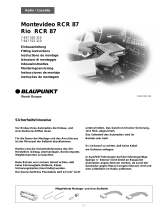 Blaupunkt MONTEVIDEO RCR 87 Owner's manual