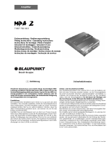 Blaupunkt MPA 2 Owner's manual