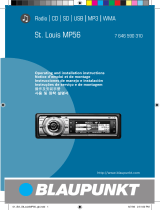 Blaupunkt ST. LOUIS MP56 Owner's manual