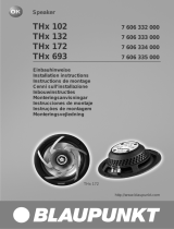 Blaupunkt THX 132 Owner's manual