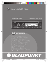 Blaupunkt TORONTO BT400 Owner's manual