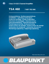 Blaupunkt TSA 1300 Owner's manual