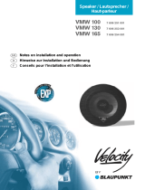 Blaupunkt VMW 165 Owner's manual