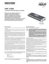Blaupunkt vpa 11500 velocity Owner's manual