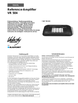 Blaupunkt VR 504 VELOCITY AMP Owner's manual