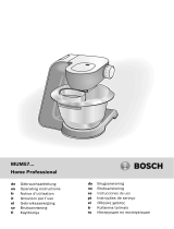 Bosch MUM57830 Owner's manual