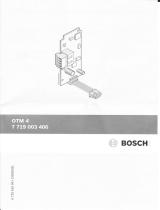 Bosch OTM 4 Owner's manual