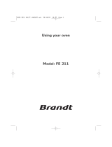 Brandt OH311XU1 Owner's manual