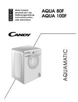 Candy AQUA 1000 DF/3 Owner's manual