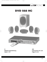 Clatronic DVD 568 HC Owner's manual