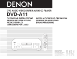 Denon DVD-A11 Owner's manual