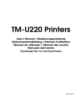 Epson TM-U220 Owner's manual