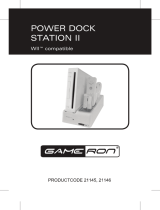 GAMERON POWER DOCK STATION II WII Owner's manual