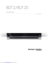 Harman Kardon BDT 2 Owner's manual