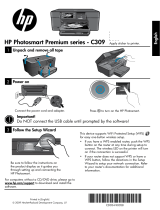 HP PHOTOSMART PREMIUM C309H Owner's manual