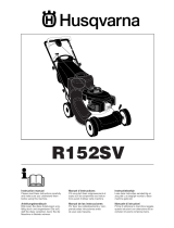 Husqvarna R152SV Owner's manual