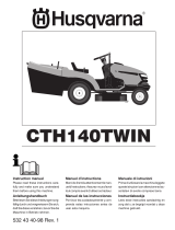 Husqvarna CTH140TWIN Owner's manual