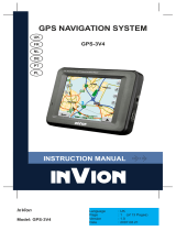 Invion GPS-3V4 Owner's manual